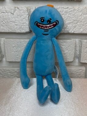 Rick and Morty Mr. Meeseeks Happy Plush Doll